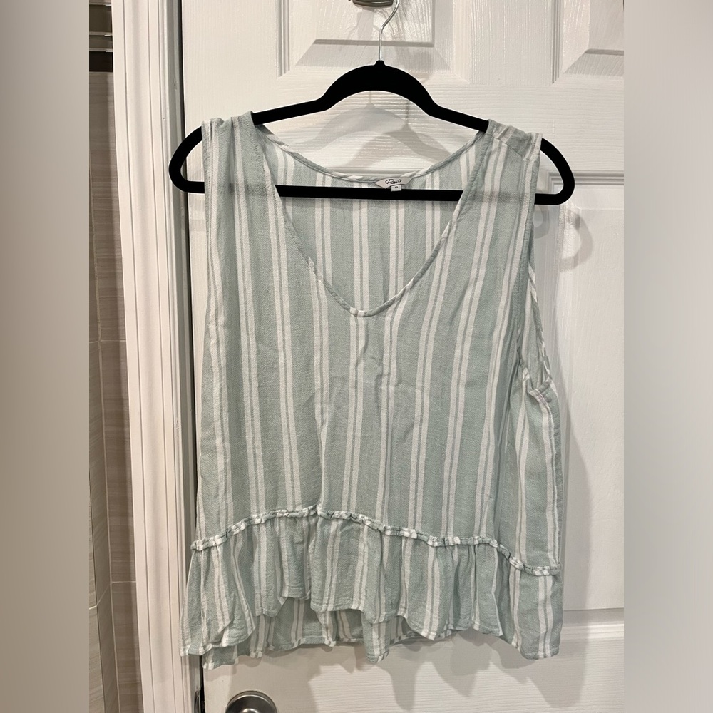 Rails Mint Green Top - XL